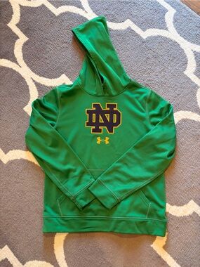 Youth L Notre Dame Hooded Sweatshirt